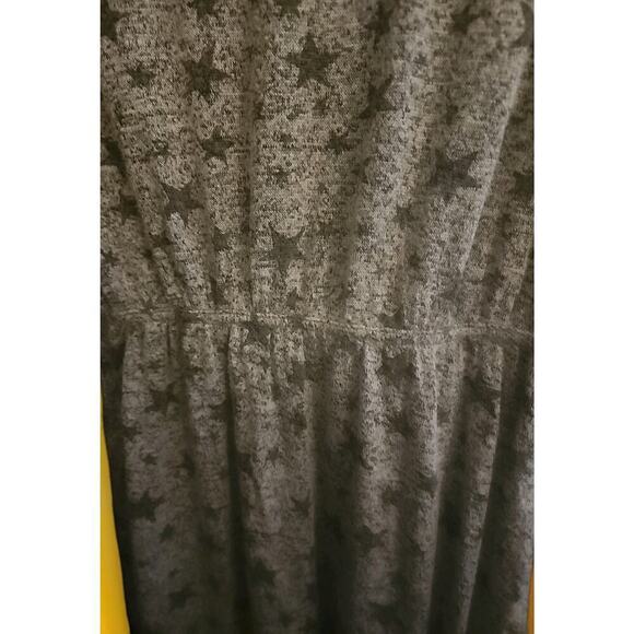 New Cosmic Blue Love Grey Starry Dress Small New Nwt A125 Excellent Stretch - Picture 6 of 6